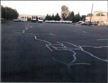 Completed asphalt paving in Rutland, MA