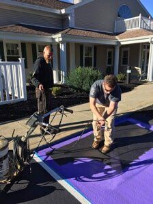Combat Wounded Parking 3 — Asphalt Service in Worcester, MA