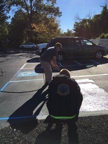 Combat Wounded Parking 2 — Asphalt Service in Worcester, MA