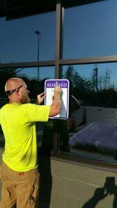 Purple Heart parking — Asphalt Service in Worcester, MA