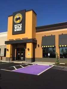 Purple Heart parking at BWW — Asphalt Service in Worcester, MA