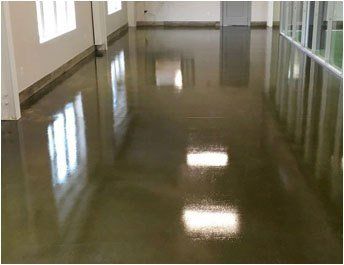 Concrete floor