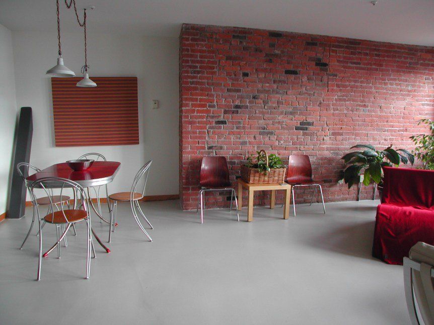 Cool and Crazy Ideas for Concrete Floors in a New York Loft