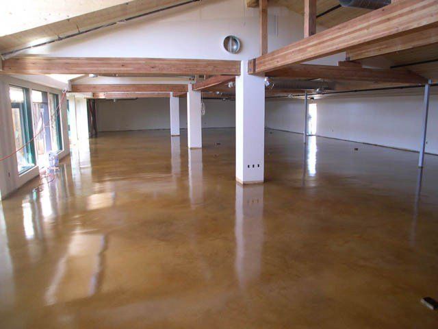 Polished concrete floors in Clifton Park, NY