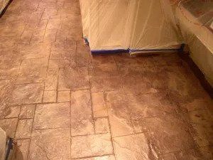 Cool Stamped Concrete Design Ideas For A New York Bar & Grille