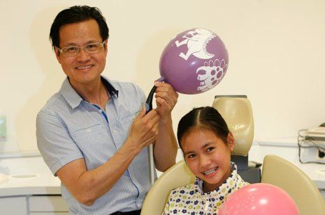 Experienced dentistry doctor and patient