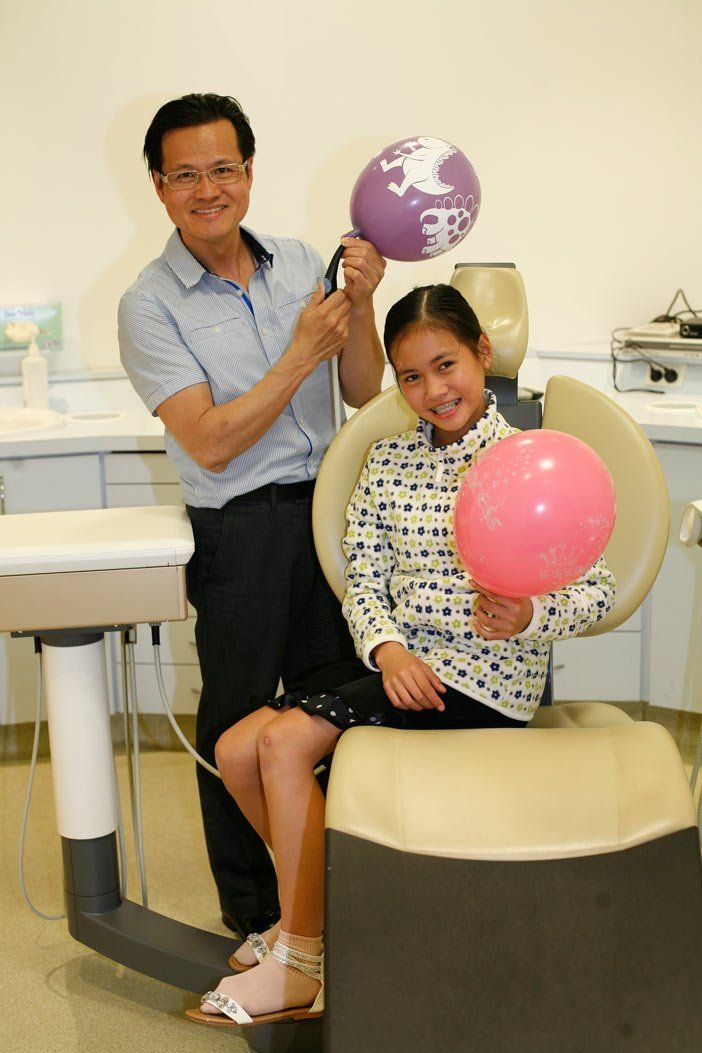Experienced dentistry doctor and patient