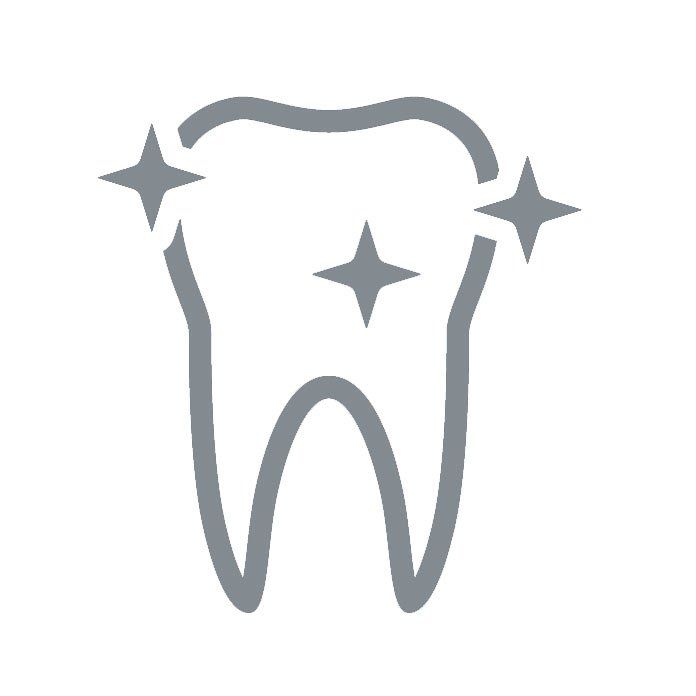 sparkling tooth