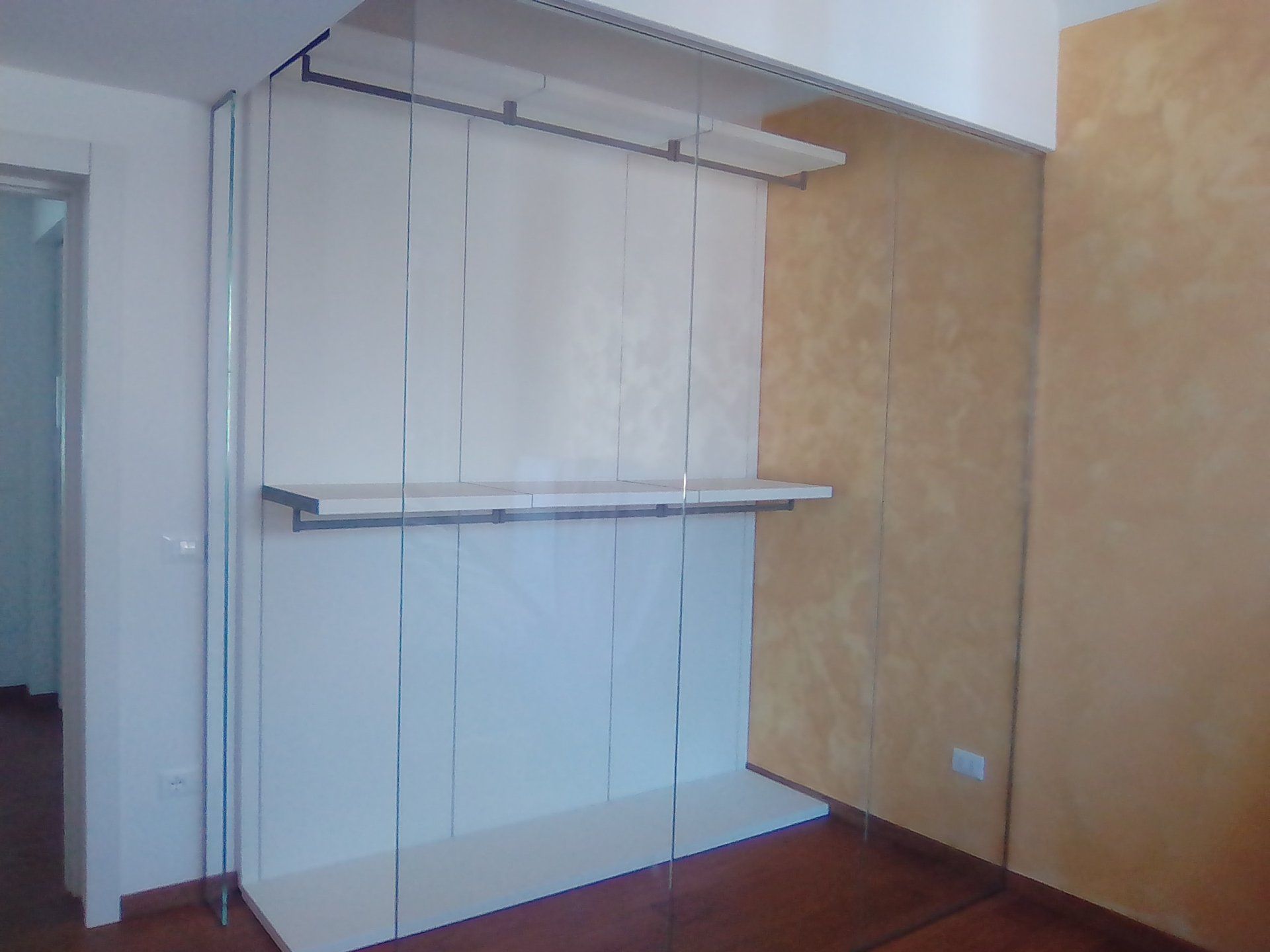 scaffale vetro