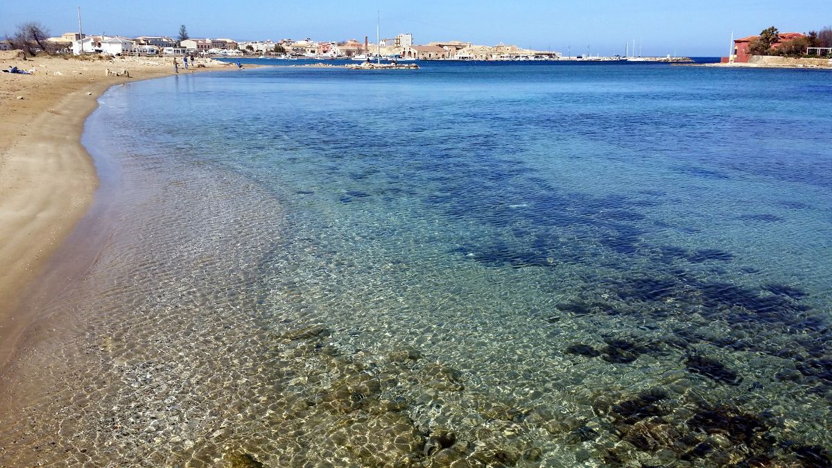 Acqua di mare cristallina