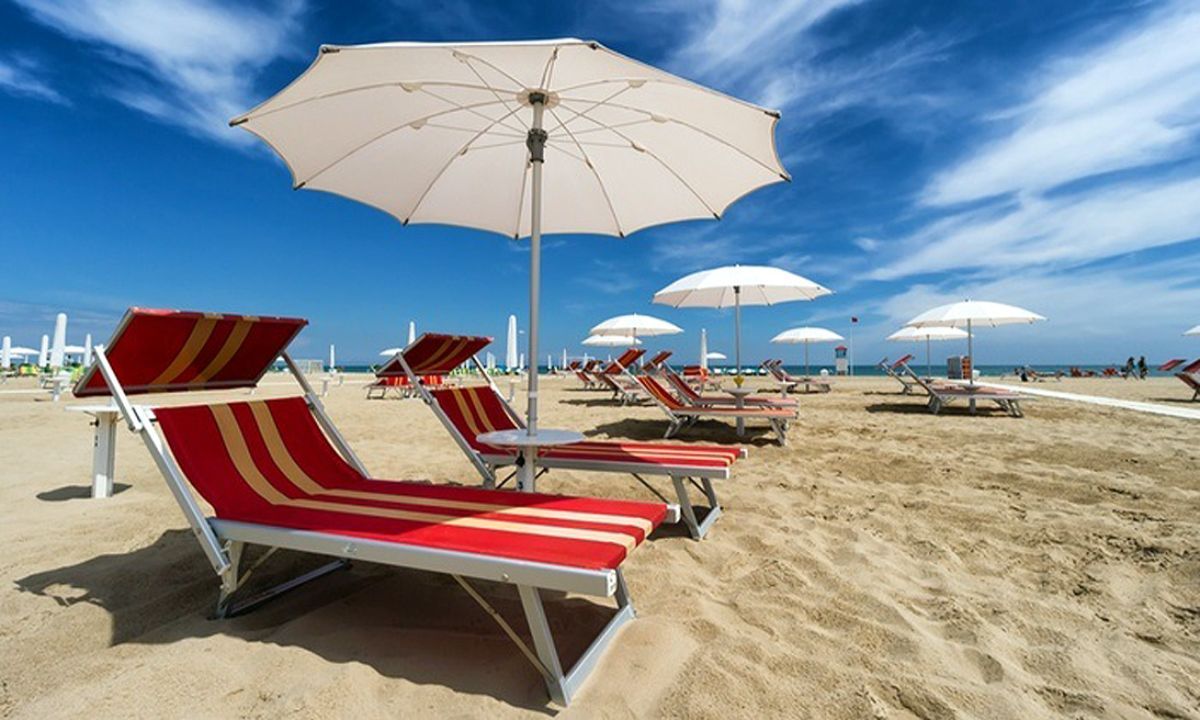 Sdraio di una spiaggia