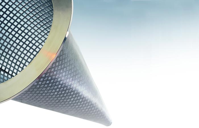 Perforated large and small with fine mesh option