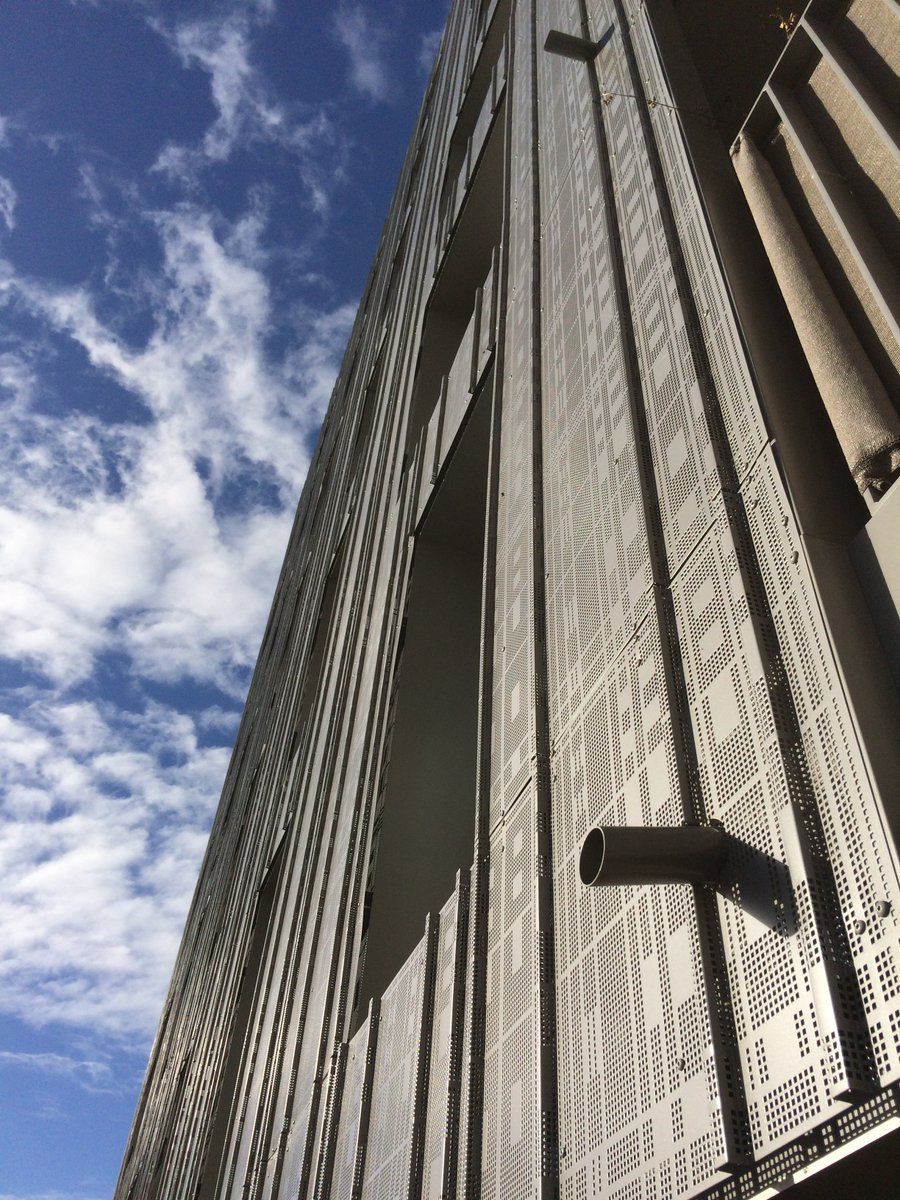 Perforated cladding