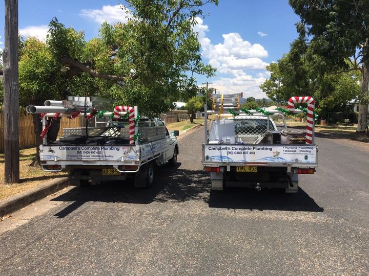 Business Truck — Campbell’s Complete Plumbing in Tamworth, NSW Business Truck — Campbell’s Complete Plumbing in Tamworth, NSW