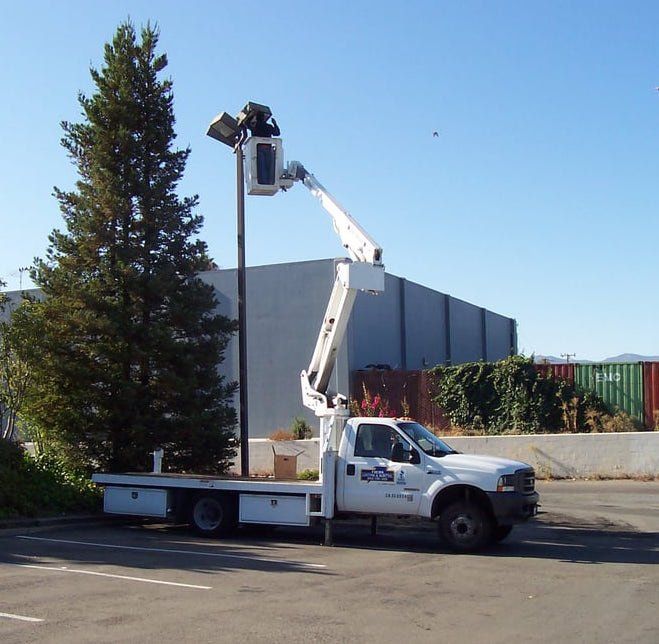 Hein Electric boom truck