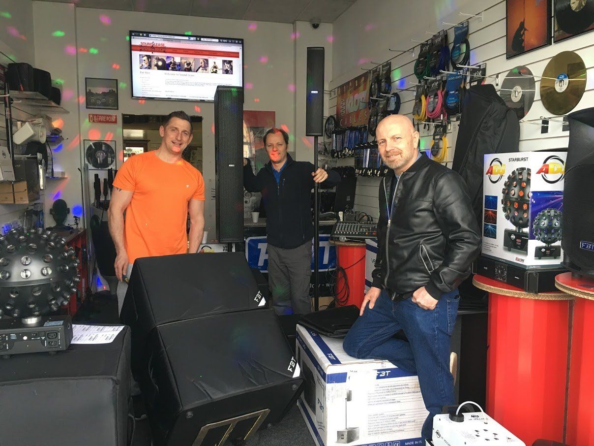 Hire PA  FBT Sound Systems
