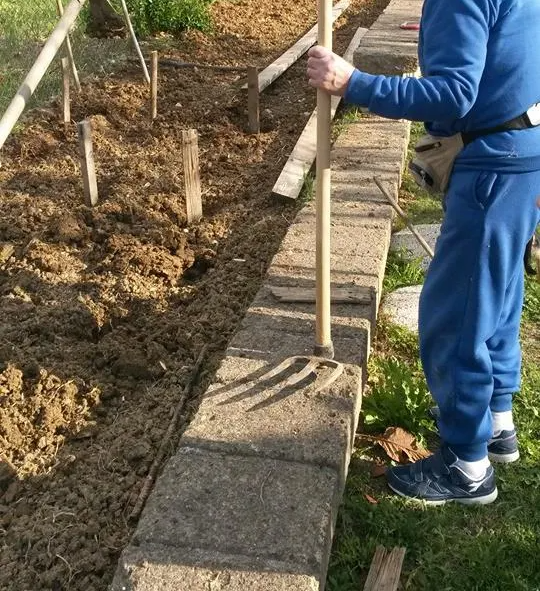 Orto altezza uomo