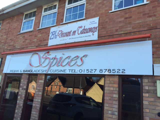 Spices sign