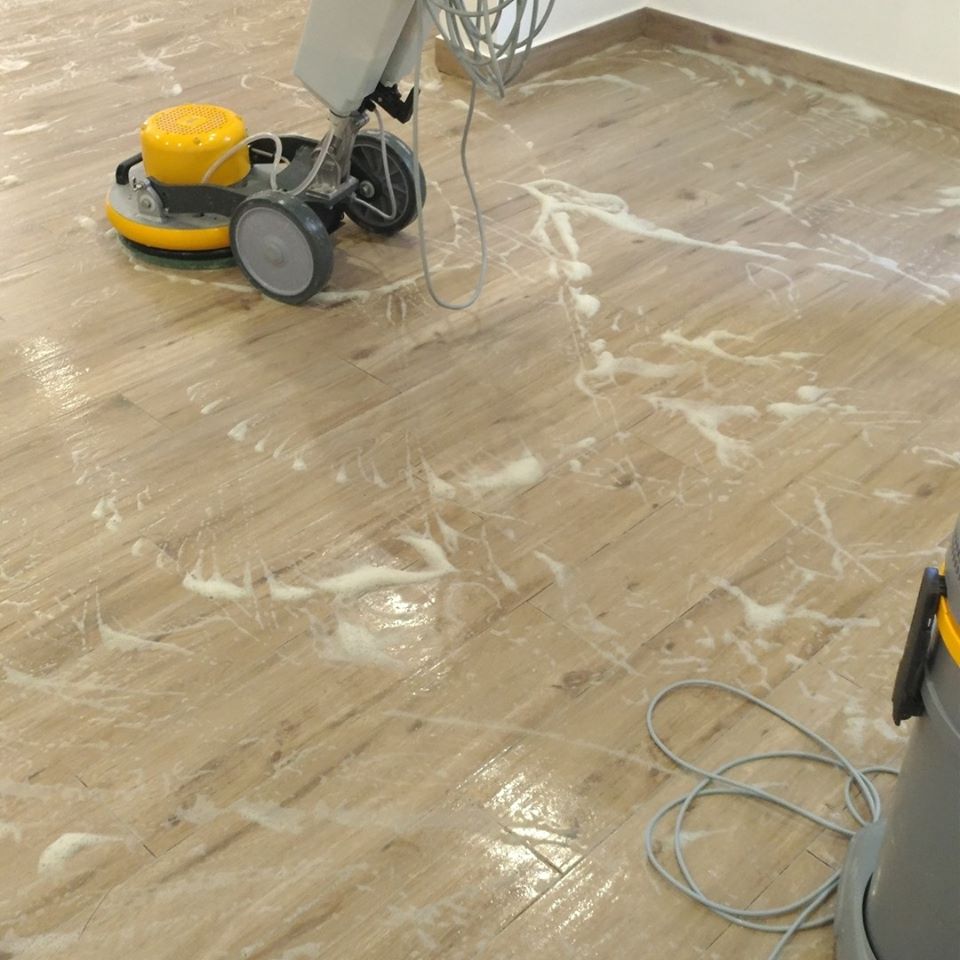 pulizia parquet