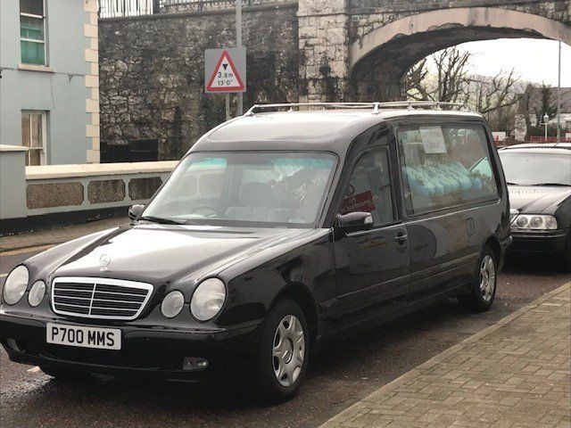 Mercedes Funeral Car