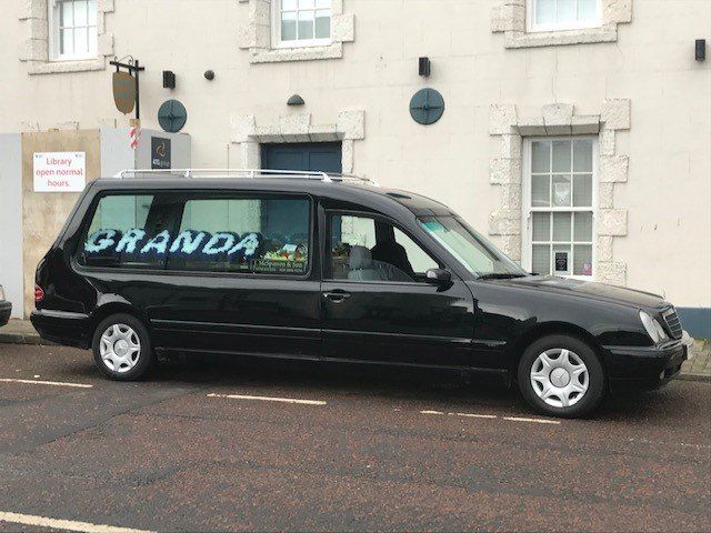 Funeral car mercedes