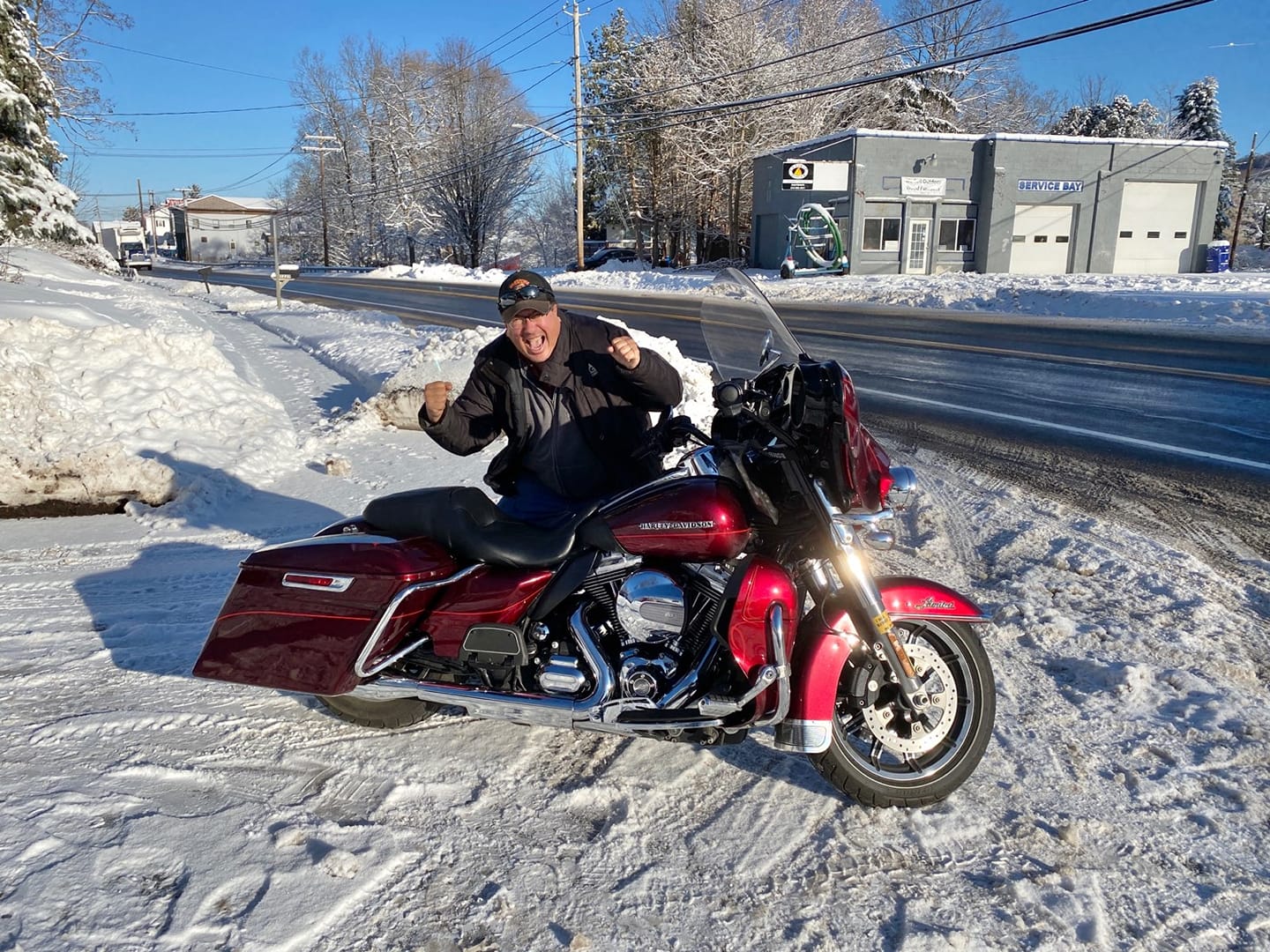 Red Harley Davidson Motorcycle — Munnsville, NY — Hillside Motorcycle & Machine