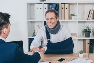Man Injured at Work — Augusta, GA — William J. Sussman, P.C. Man Injured at Work — Augusta, GA — William J. Sussman, P.C.