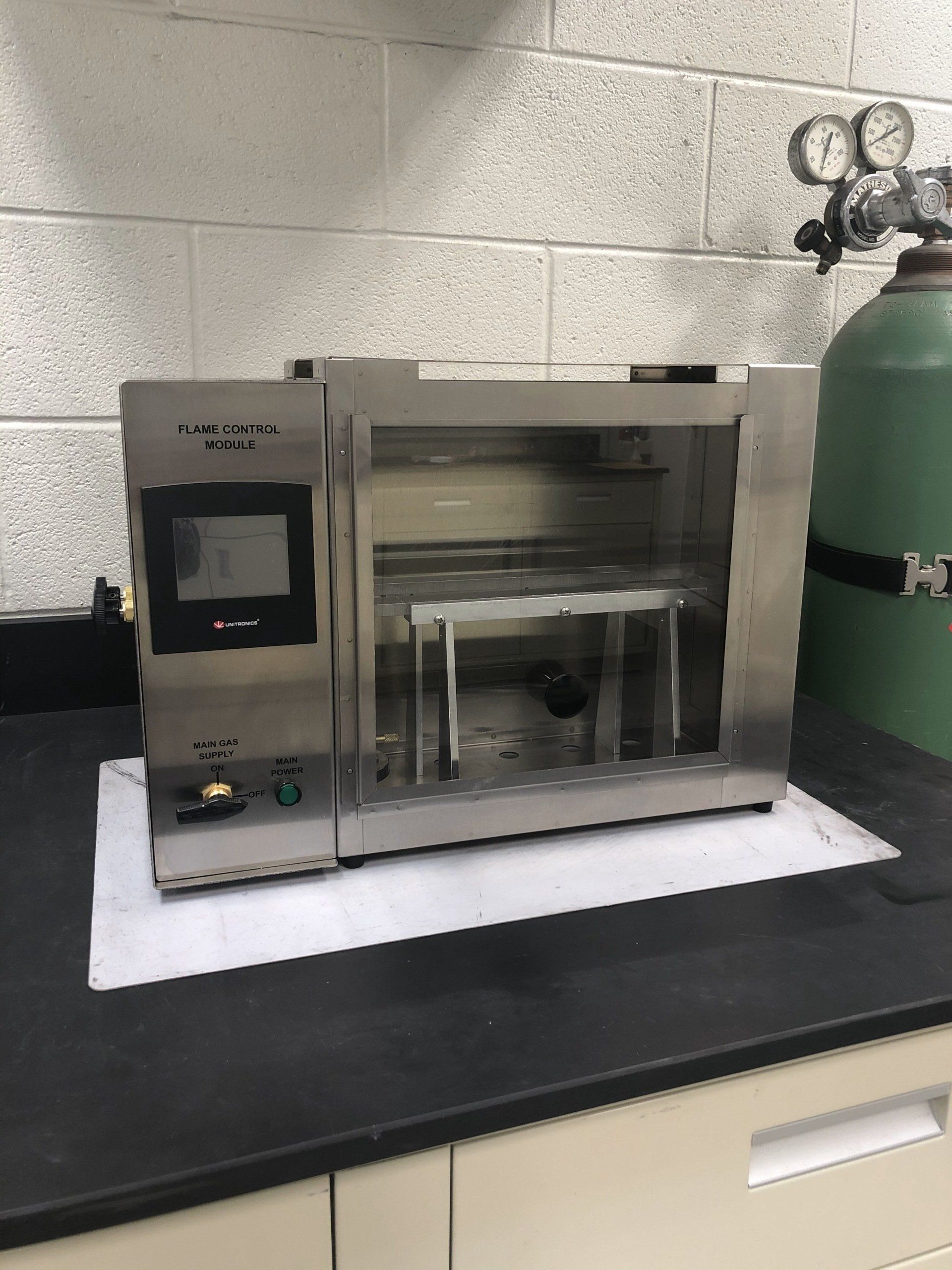 Horizontal Flammability Chamber