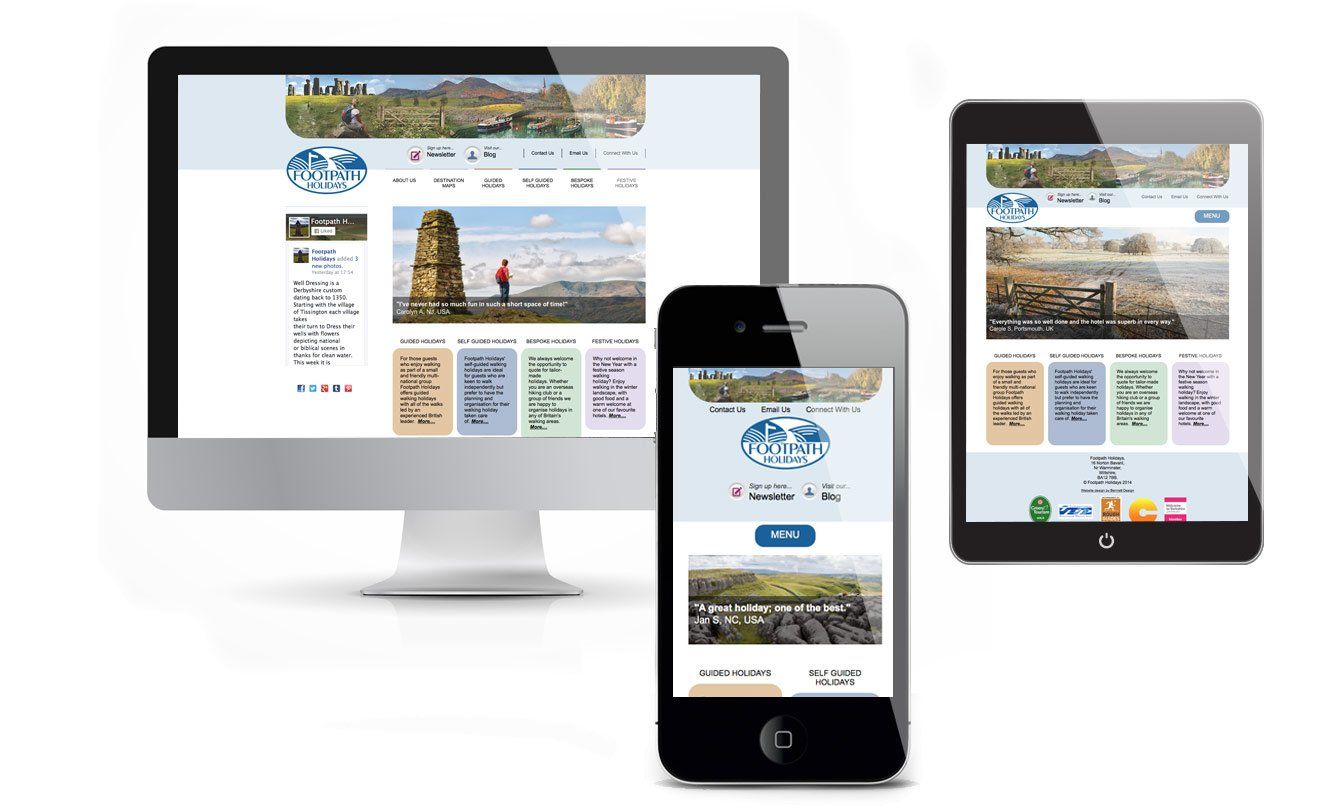Website Design and Website Build  from Creative Edge, Cheshire and Colwyn Bay, Wales