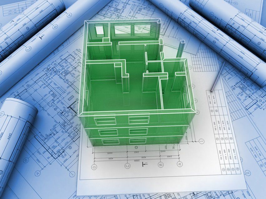 3D plan drawing