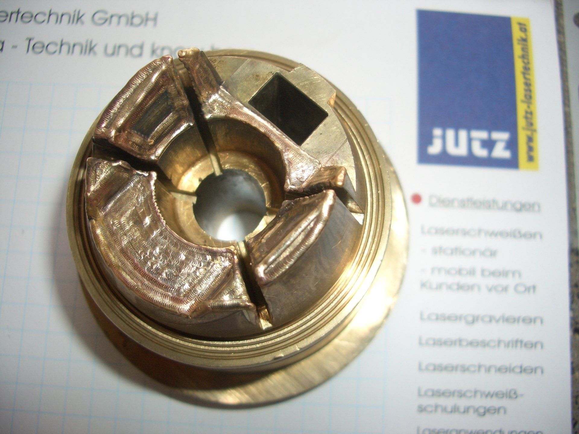 Jutz Lasertechnik, Dienstleistungen, Laserschweißen