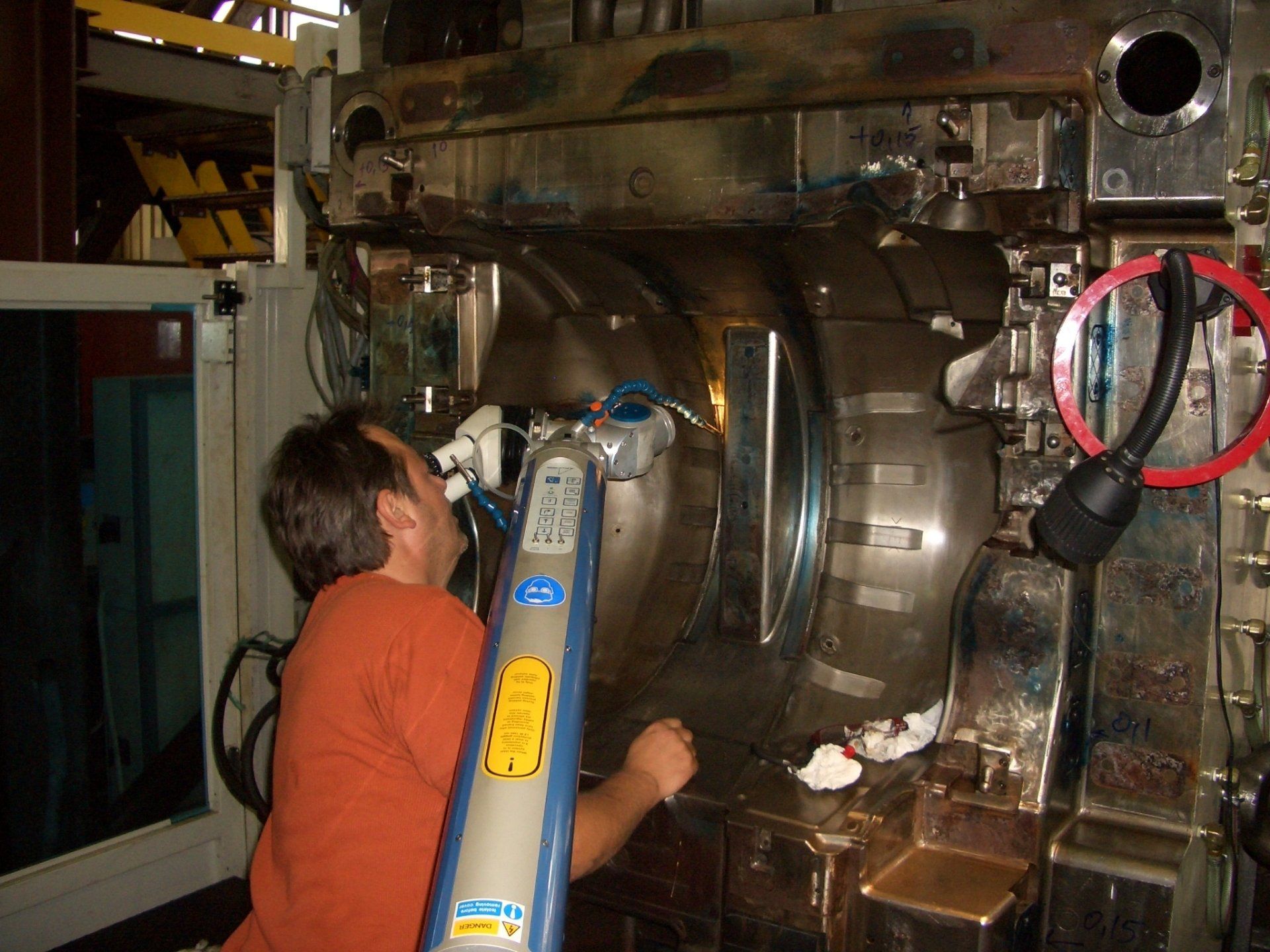 Jutz Lasertechnik, services, mobile laser welding