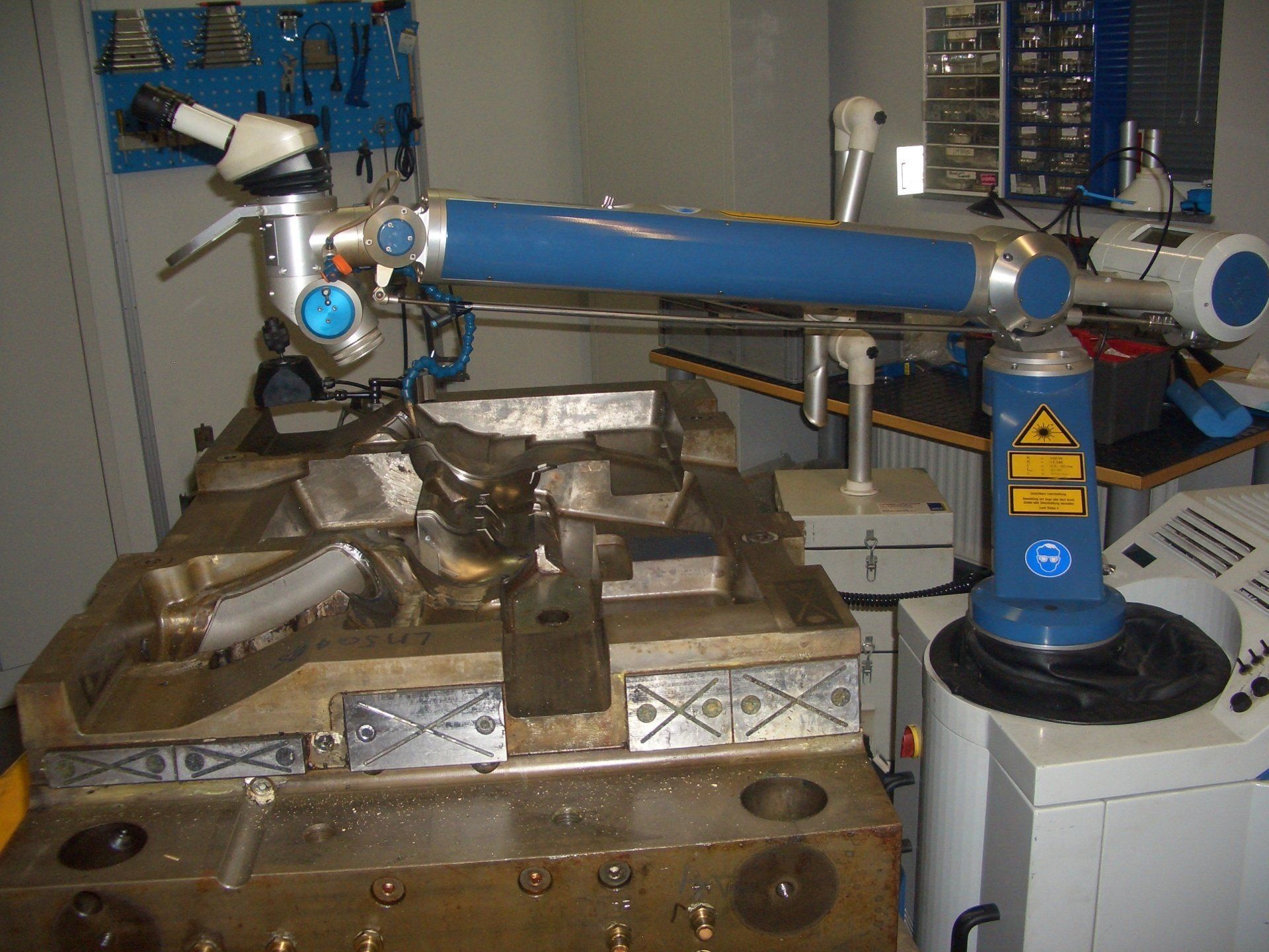 Jutz Lasertechnik, services, mobile laser welding