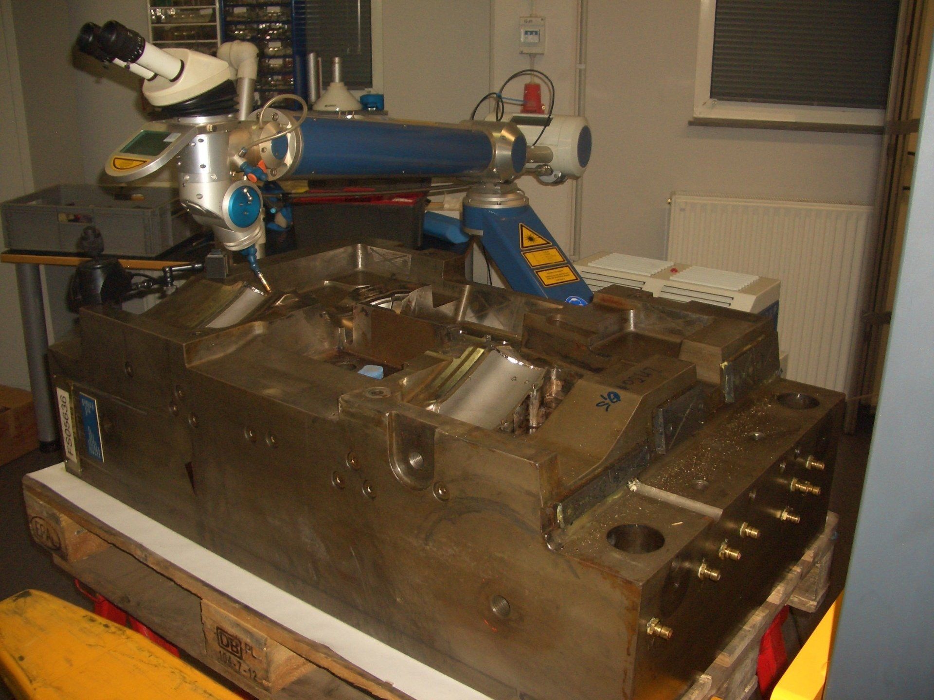 Jutz Lasertechnik, services, mobile laser welding