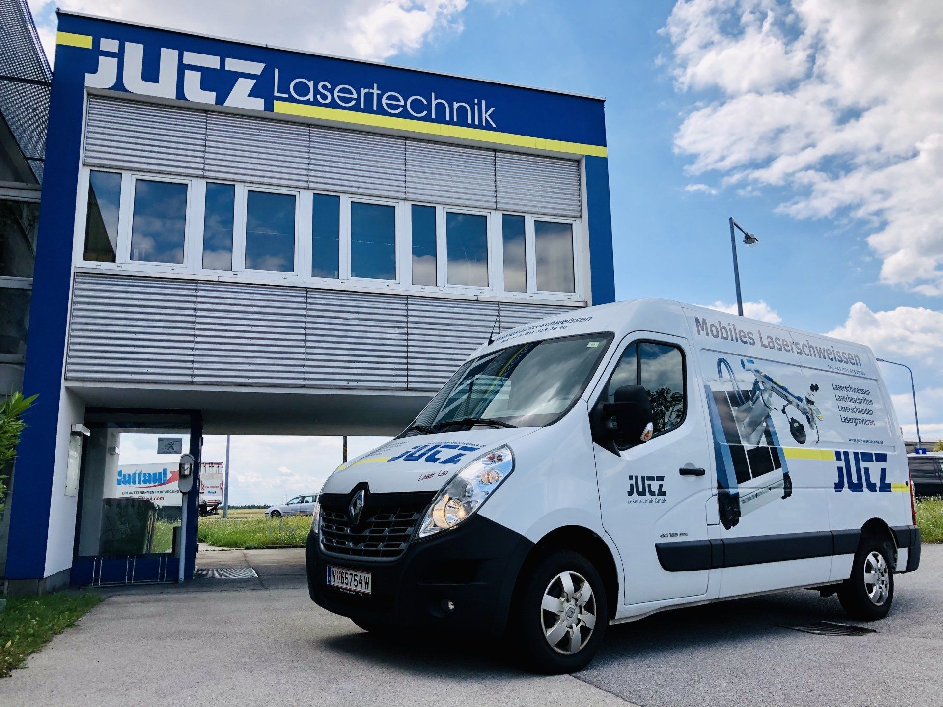 Jutz Lasertechnik, Dienstleistungen, Mobiles Laserschweißen