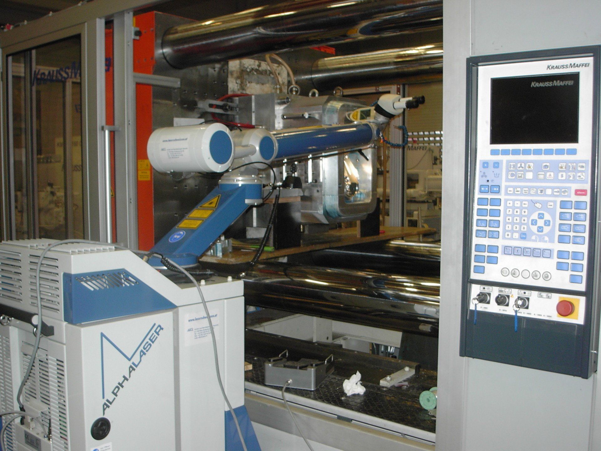 Jutz Lasertechnik, services, mobile laser welding
