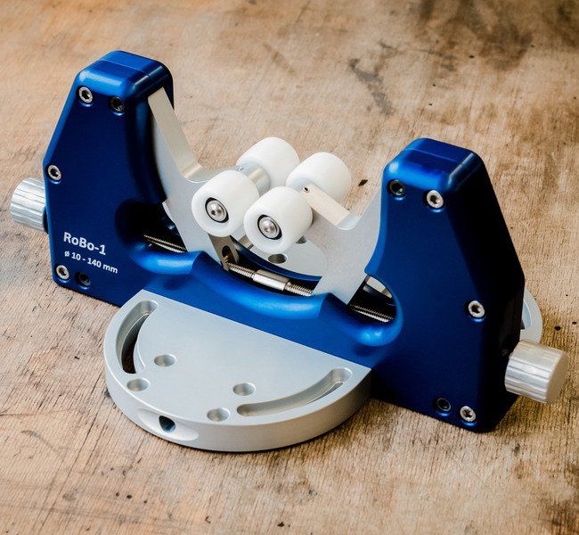 Jutz Lasertechnik, Produkte, Applikationen, Alpha Laser, Rollenbock RoBo-1