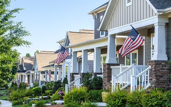 Victorian Homes in a Columbus Ohio neighborhood