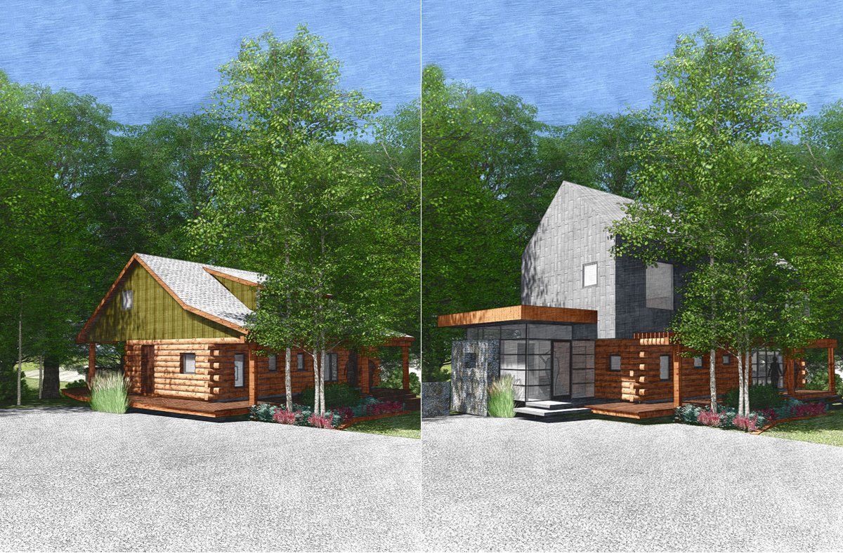 basalt remodel before and after