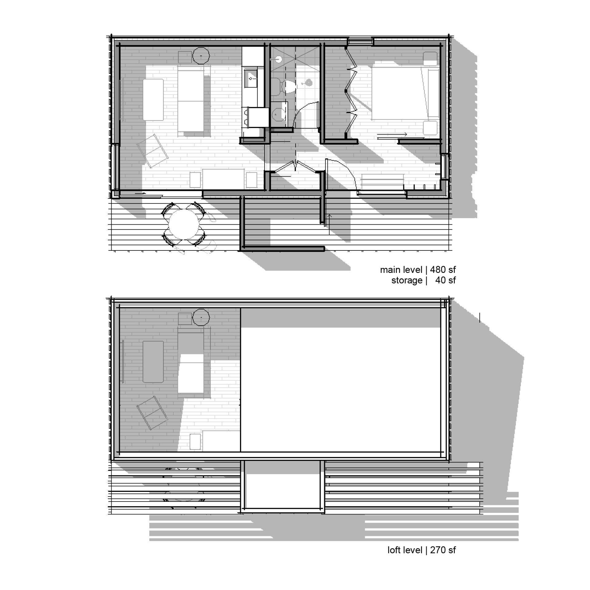 cabin exterior materials