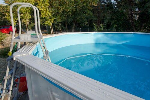 Above Ground Pools — Pool with Half-fulled Water Manchester, CT Above Ground Pools — Pool with Half-fulled Water Manchester, CT