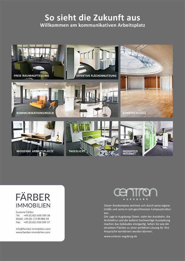Einladung Showroom Centron Augsburg