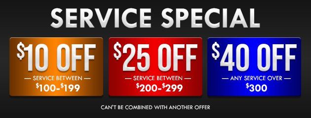 Service Specials