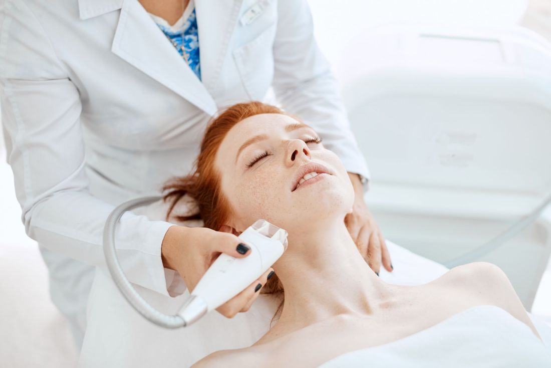 trattamento viso con radiofrequenza