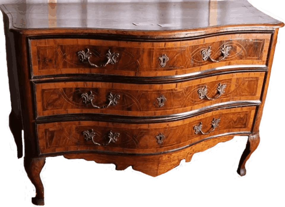 comodino in legno antico