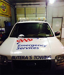 AAA Emergency Services Vehicle