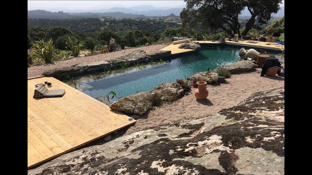 piscina appena realizzata