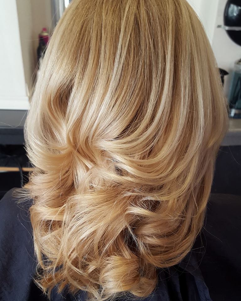 Blond highlights