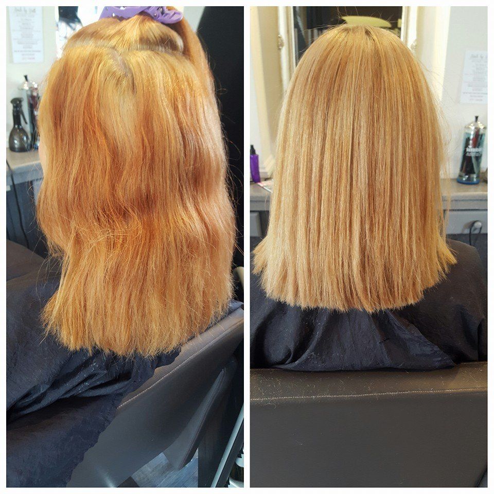 Before and after cut and highlights