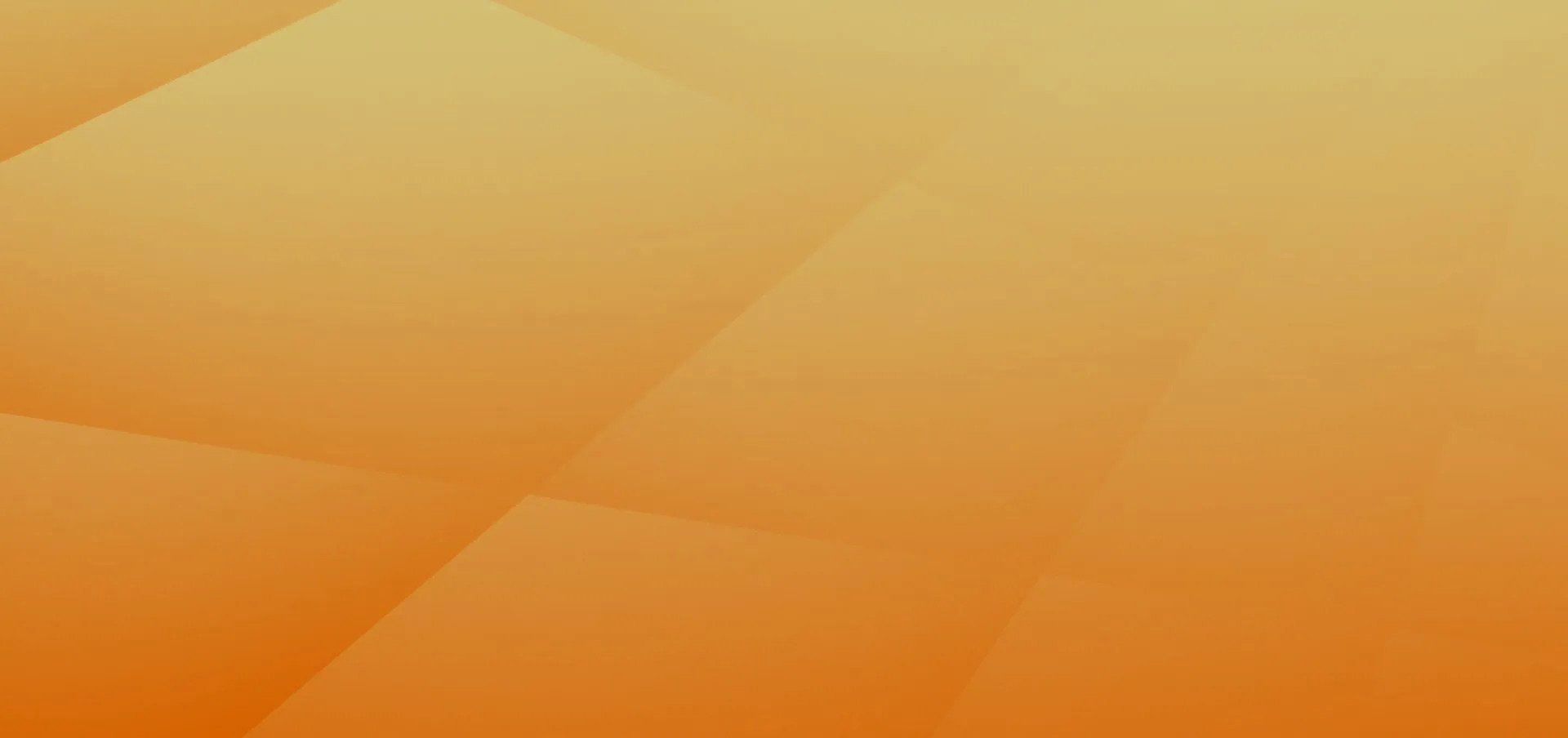 An abstract background of overlapping, translucent rectangular shapes in shades of golden yellow and warm orange.